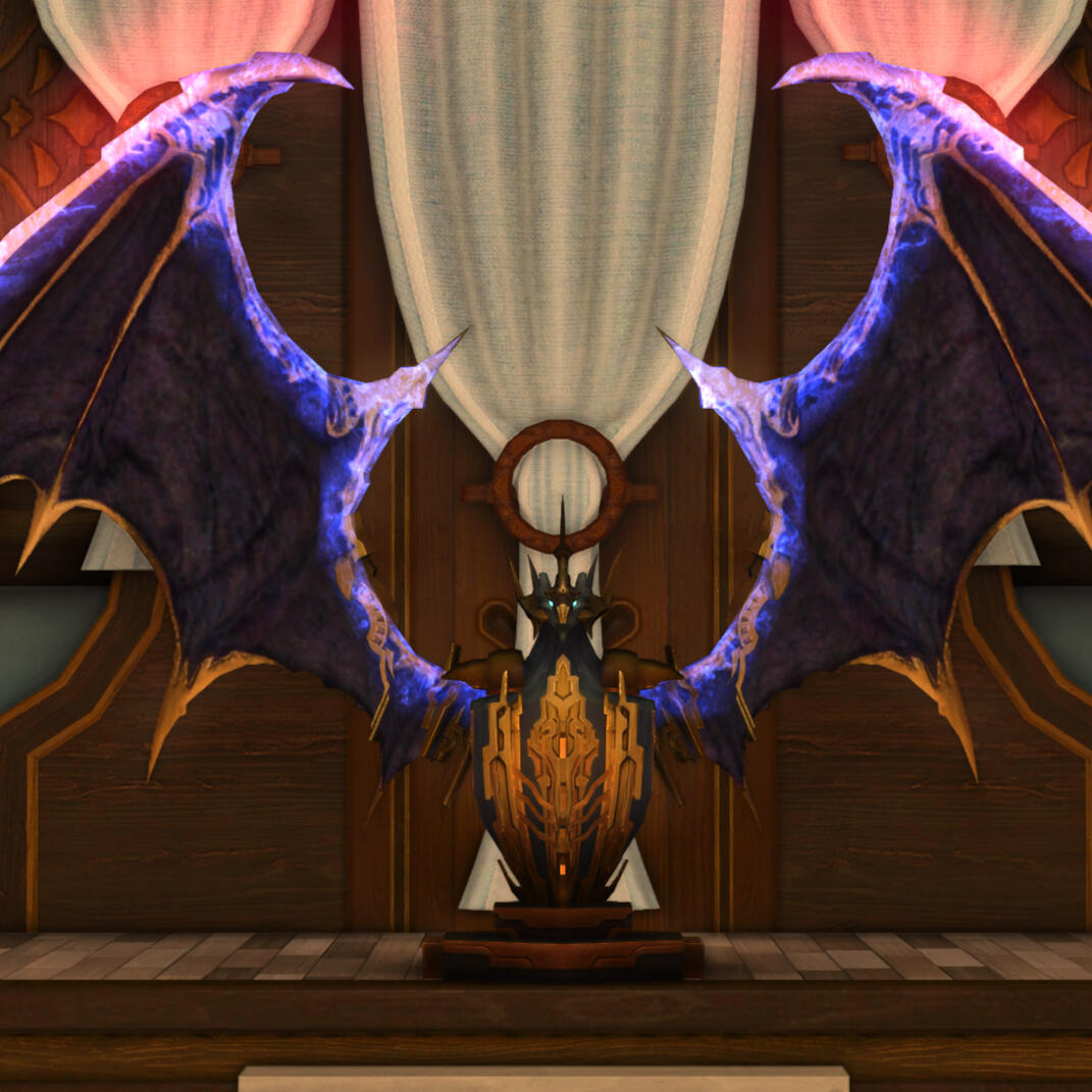 The Head of the Dreadwyrm, on display at Blue Cat Treasures
