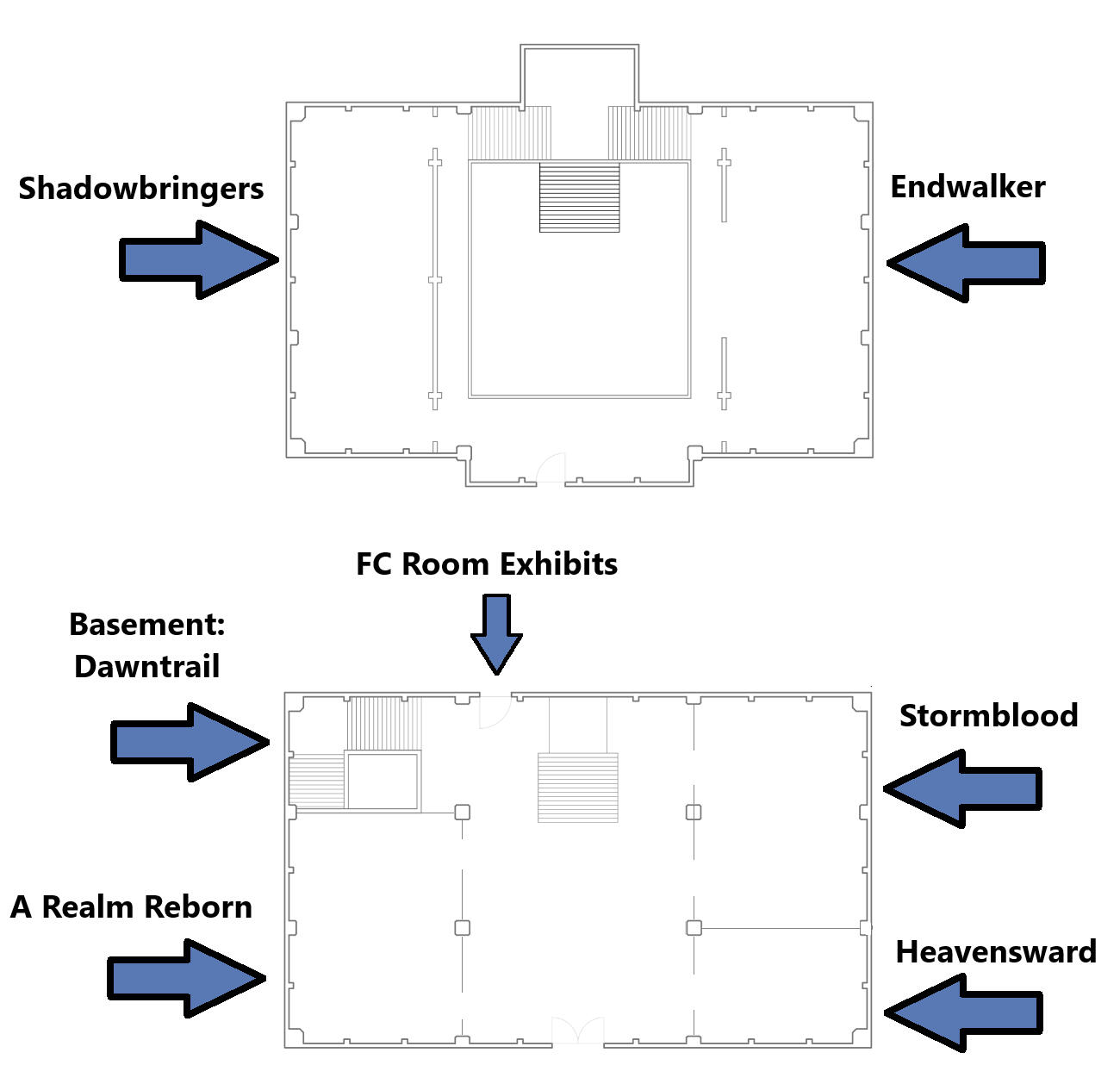 Museum Main Hall Map