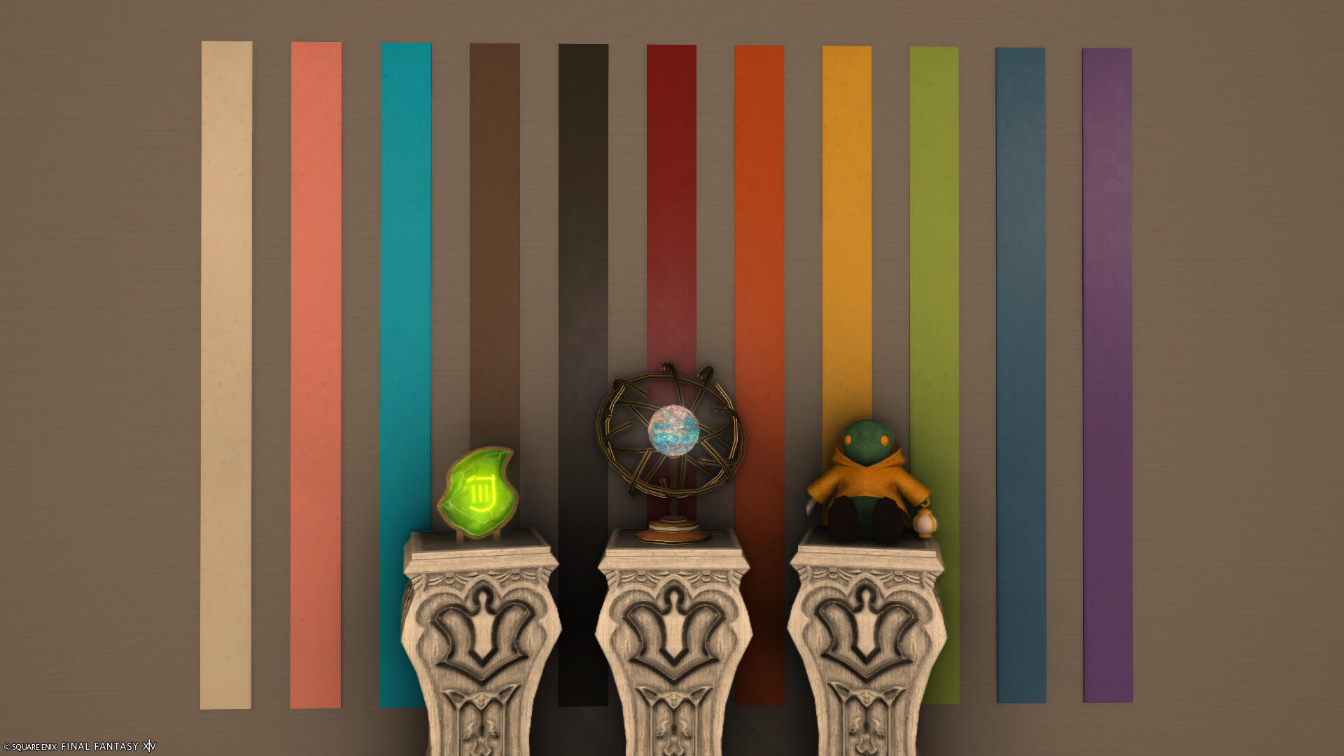 The Head of the Dreadwyrm showcase decorated for Pride