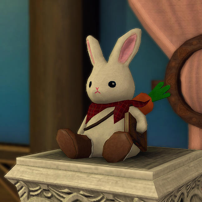 A Stuffed Rabbit